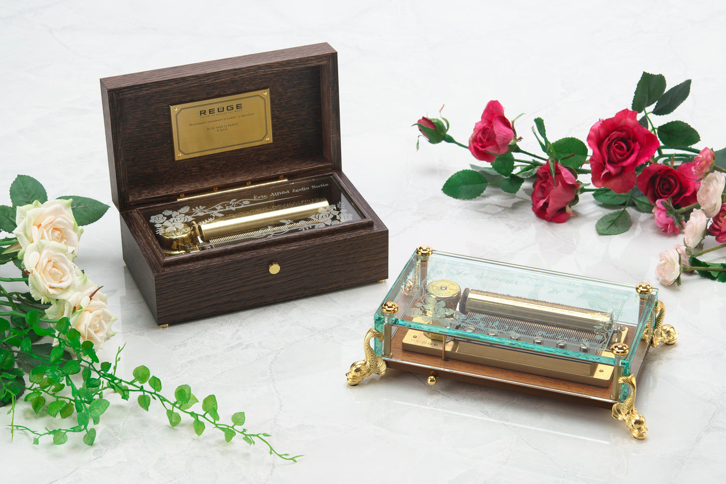 REUGE 【限定作品】Je te veux (ジュ・トゥ・ヴ) ガラスボックス