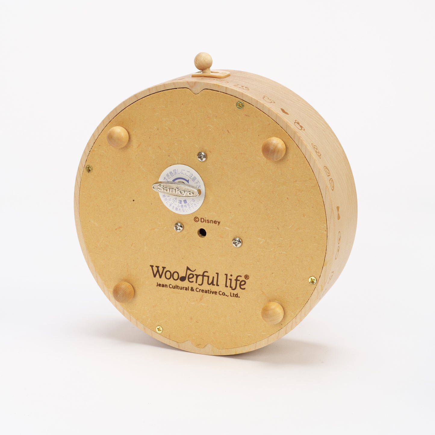 木製からくりオルゴール ミッキー&ミニー機関車