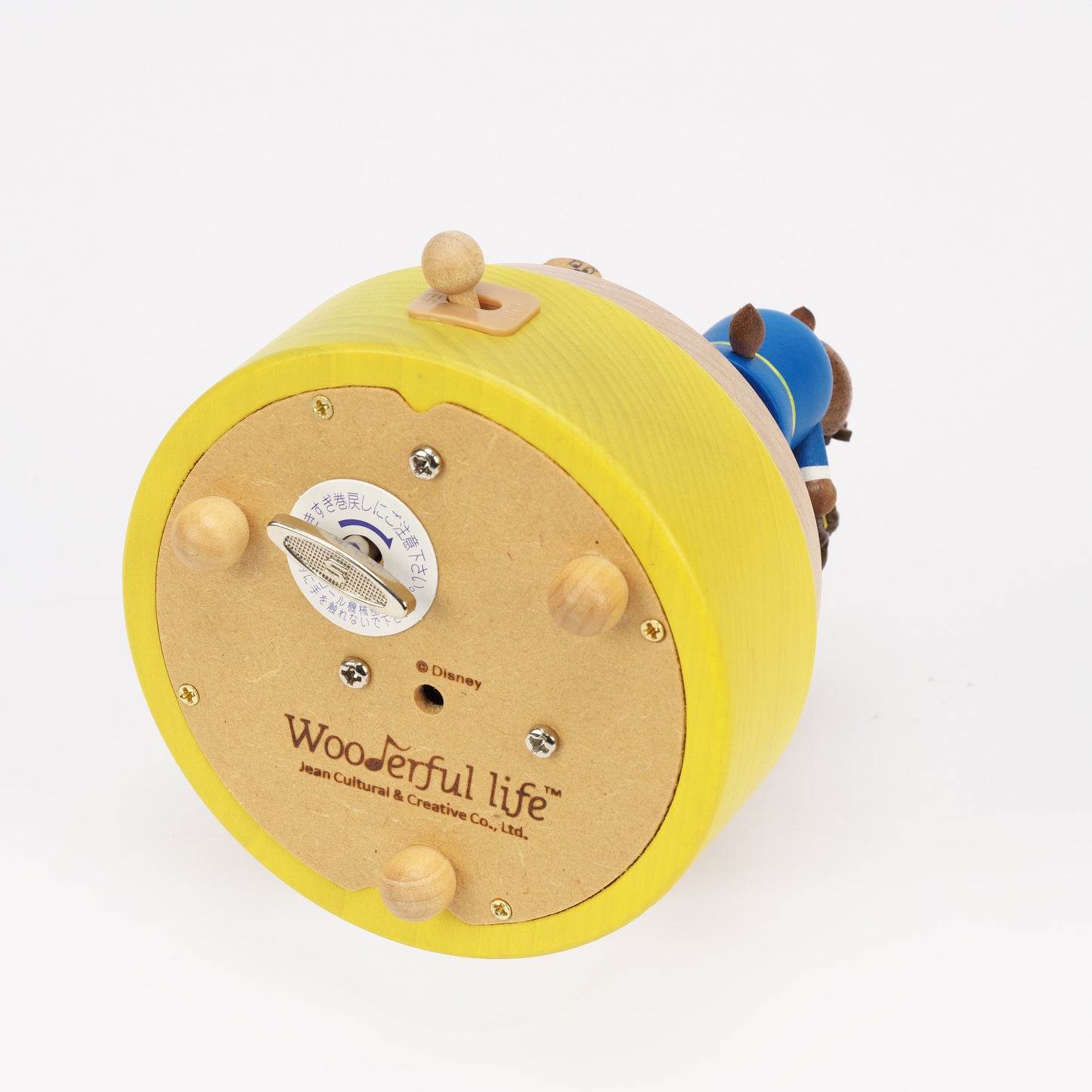 木製からくりオルゴール 美女と野獣