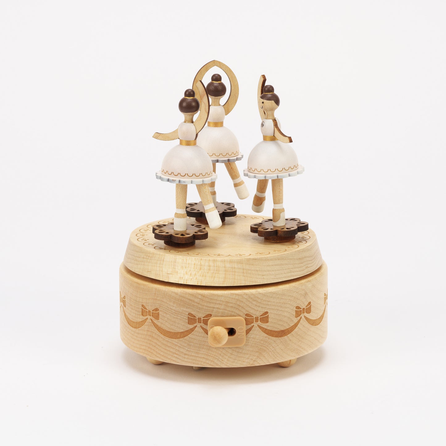 木製からくりオルゴール バレリーナ