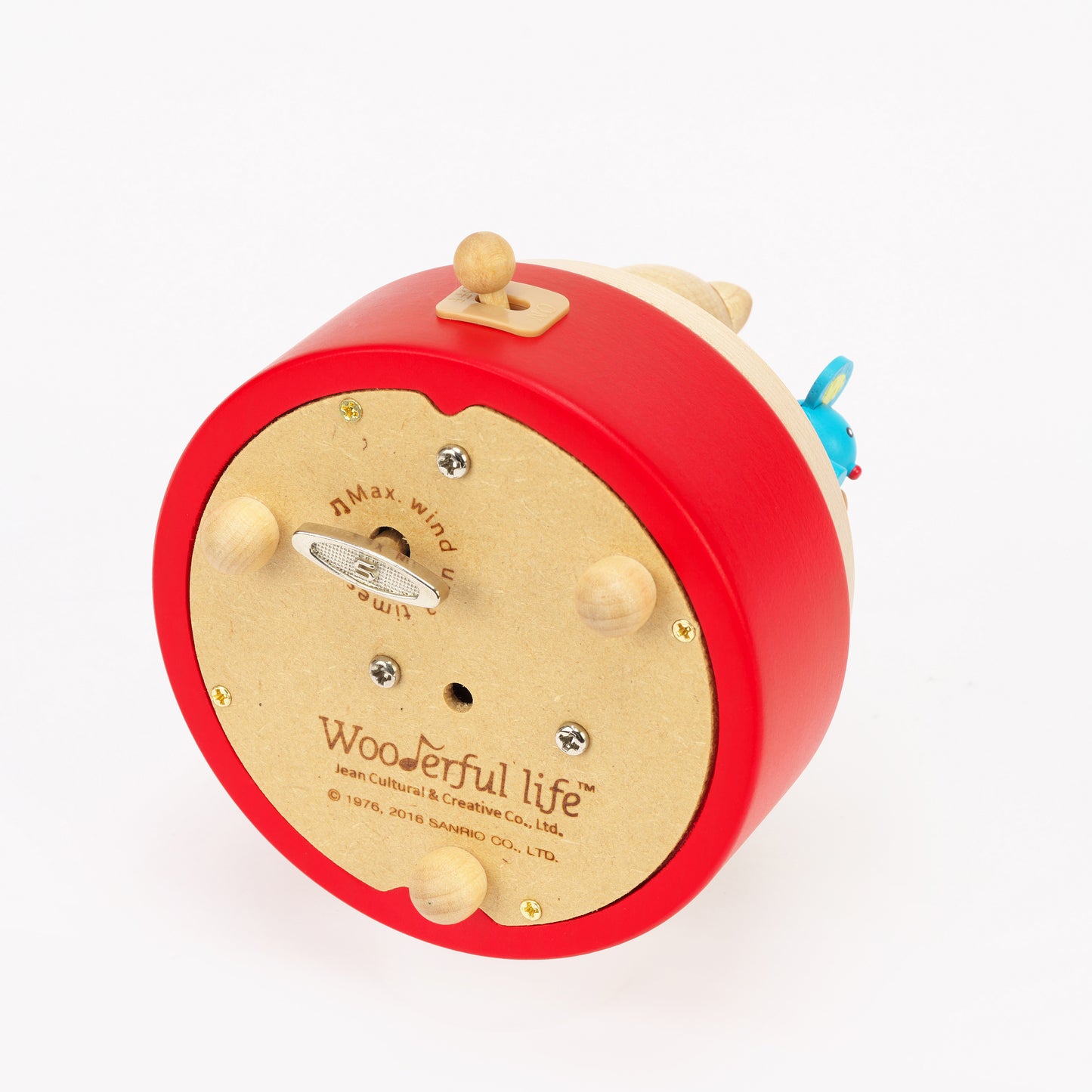 木製からくりオルゴール ハローキティ 縁起物