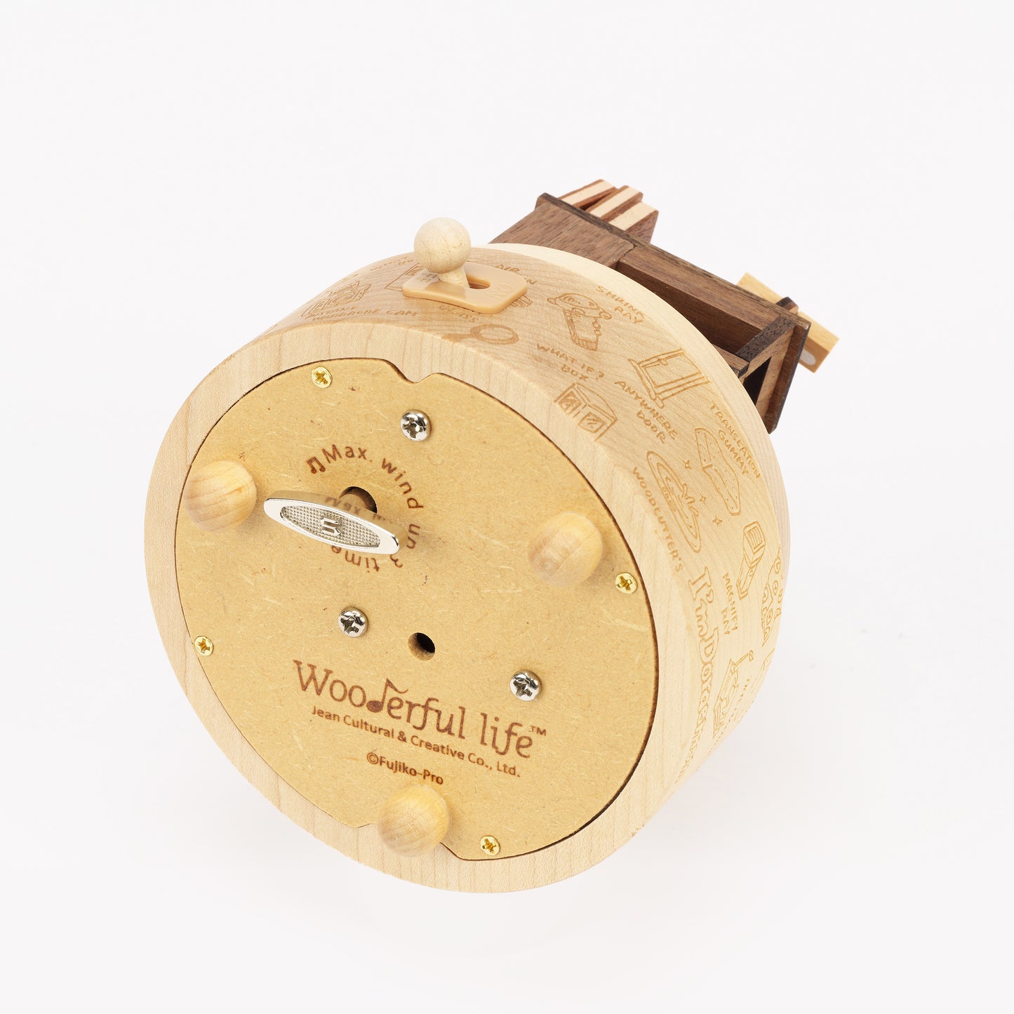 木製からくりオルゴール ドラえもん どこでもドア