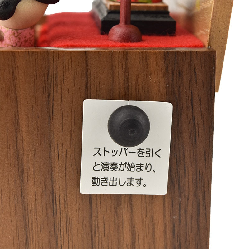 お雛様のオルゴール 雛壇飾り