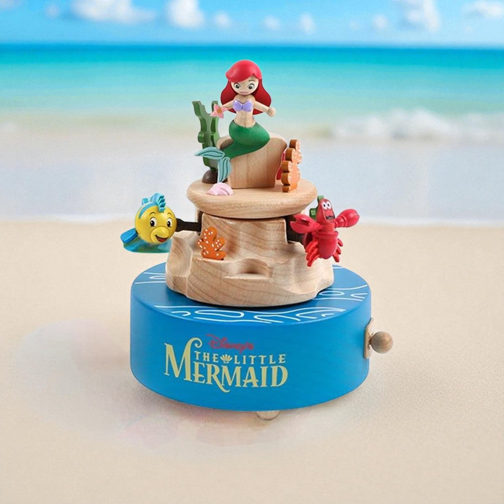 木製からくりオルゴール リトルマーメイド