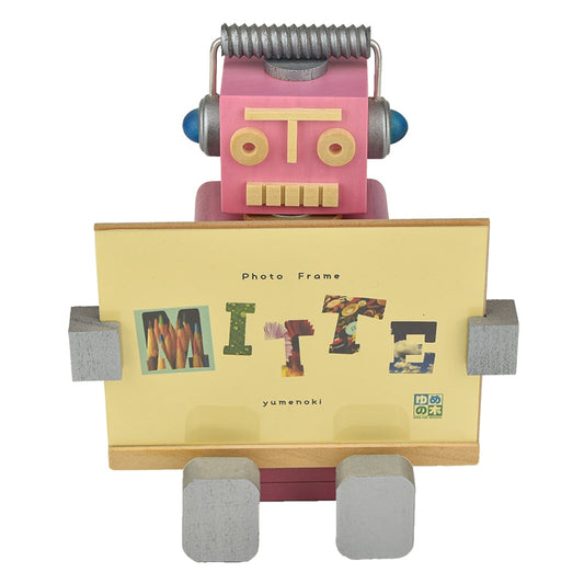 フォトフレーム「Mitte(ミテ)」 ピンクロボット