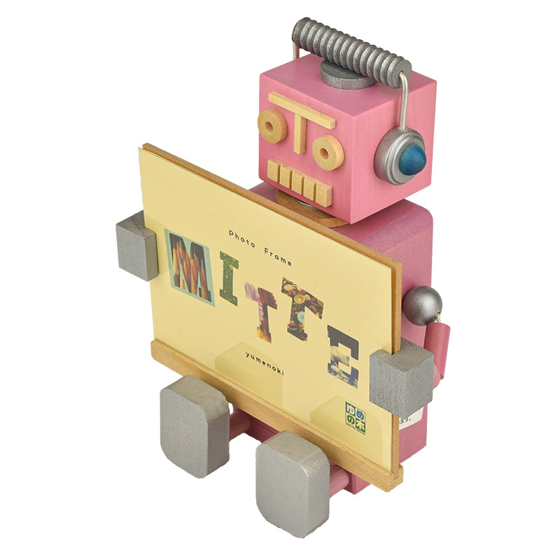 フォトフレーム「Mitte(ミテ)」 ピンクロボット