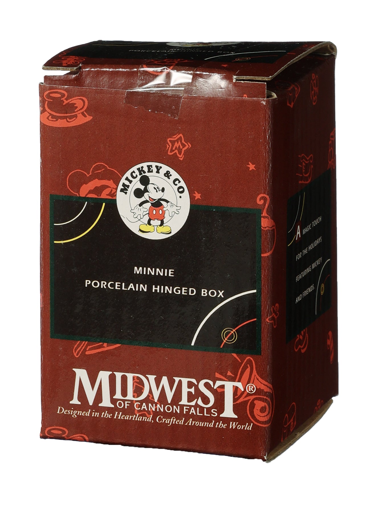 Midwest of Cannon Falls ヴィンテージ ディズニー コレクション 蝶番付きBOX ミニー エンジェル