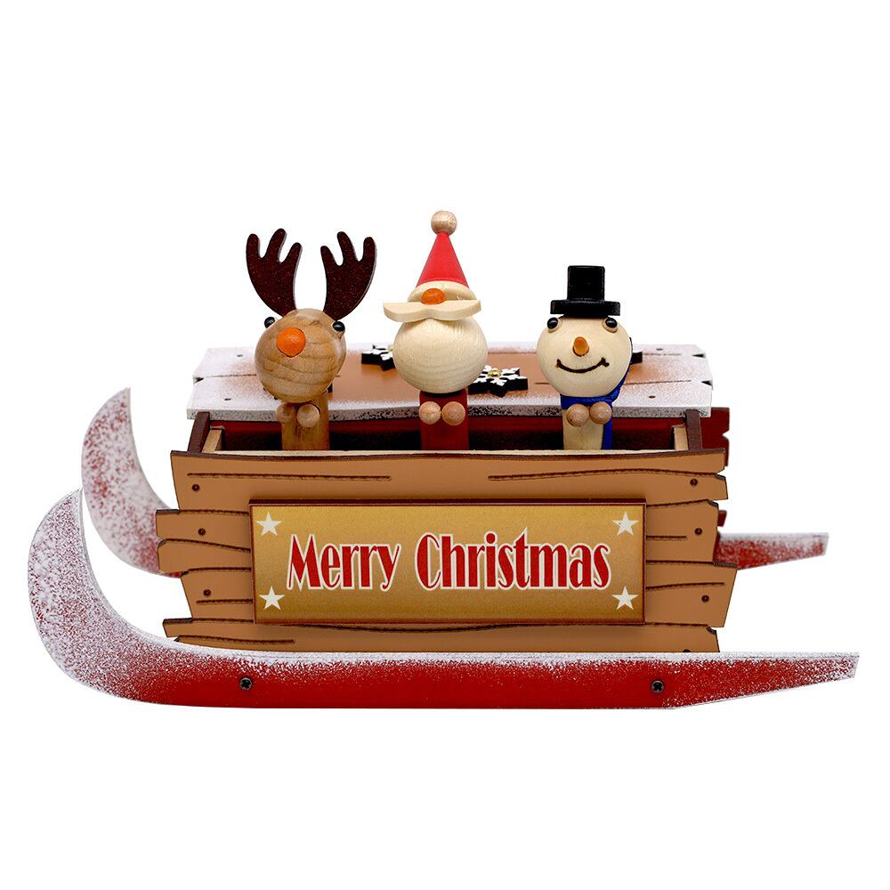 クリスマスオルゴール サンタ ソリ