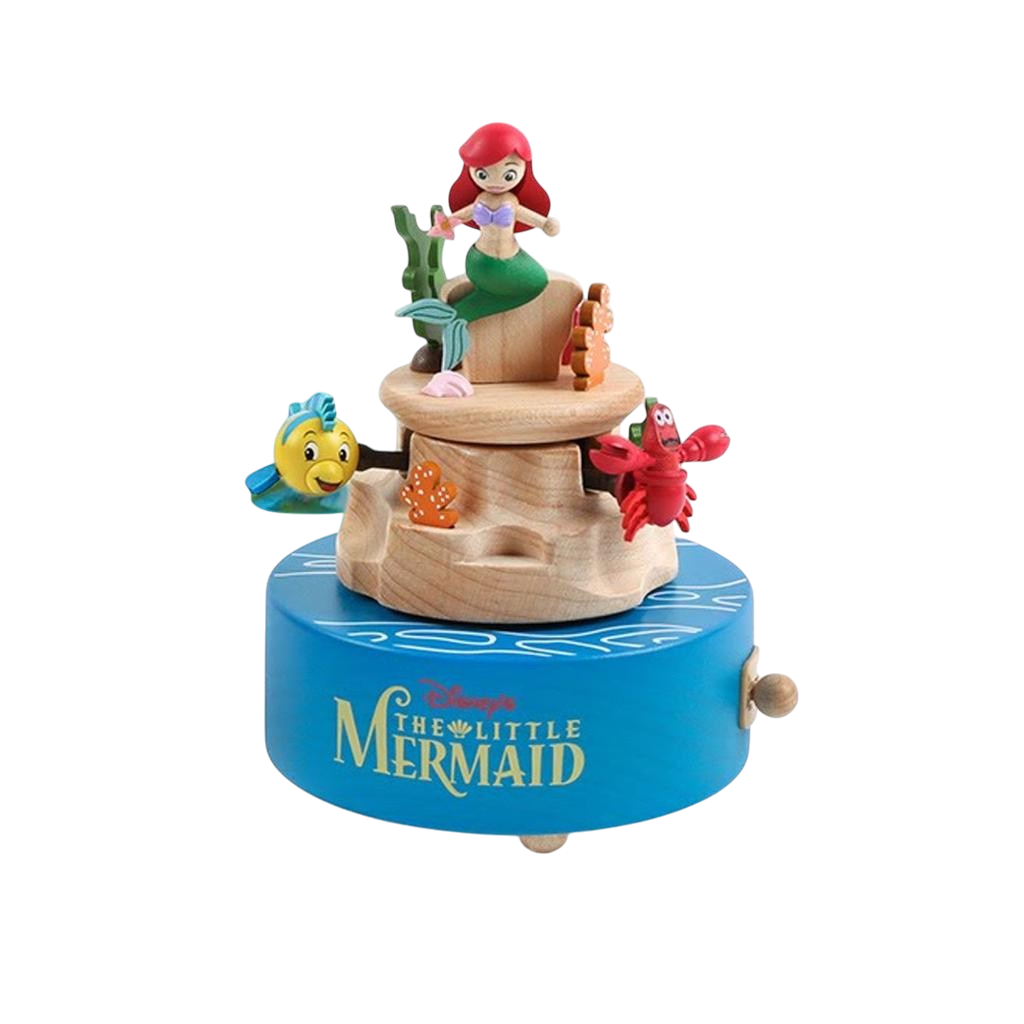 木製からくりオルゴール　リトルマーメイド