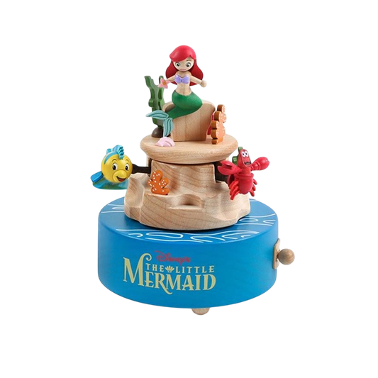 木製からくりオルゴール　リトルマーメイド